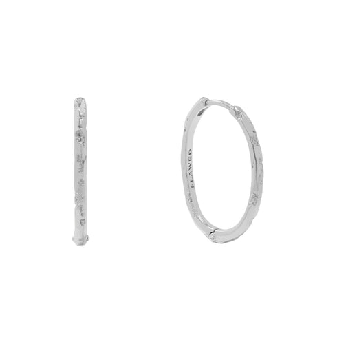 GAIA HOOPS SILVER